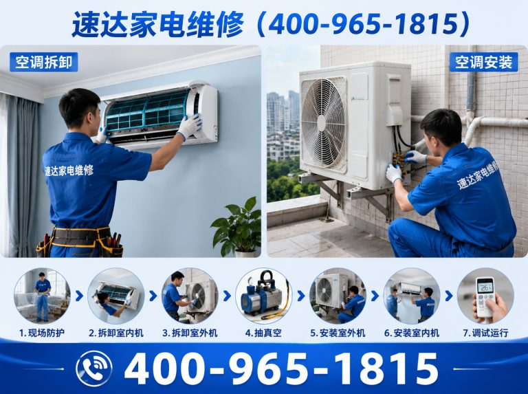 长沙空调拆装展示图